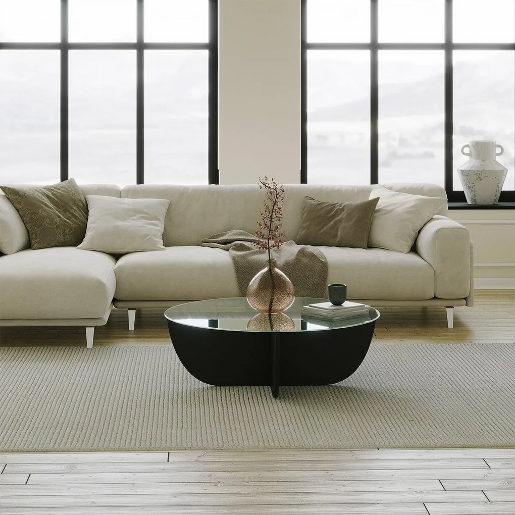 Stolik konferencyjny Lily Black