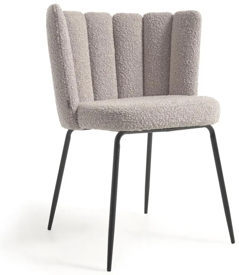 Szare krzesła zestaw 2 szt. Aniela – Kave Home