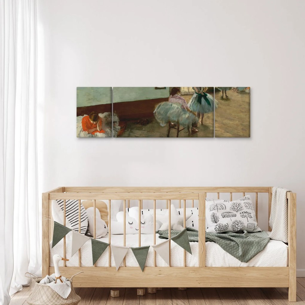 Obraz - Edgar Degas, The Dance Lesson, reprodukcje (170x50 cm)
