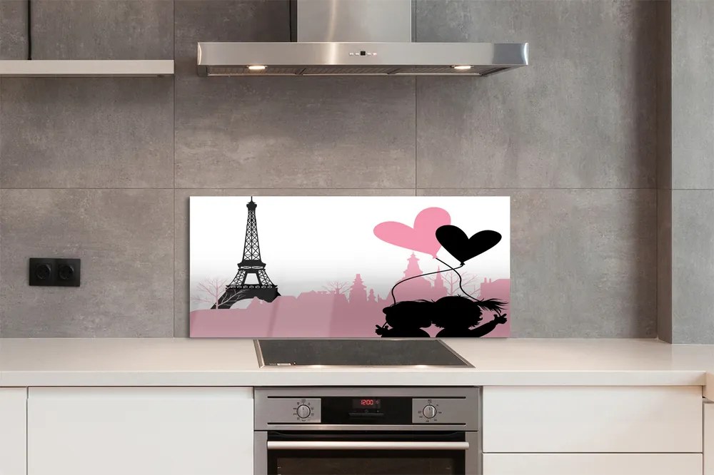 Panel szklany do Kuchni Serca nad Wieżą w Mieście