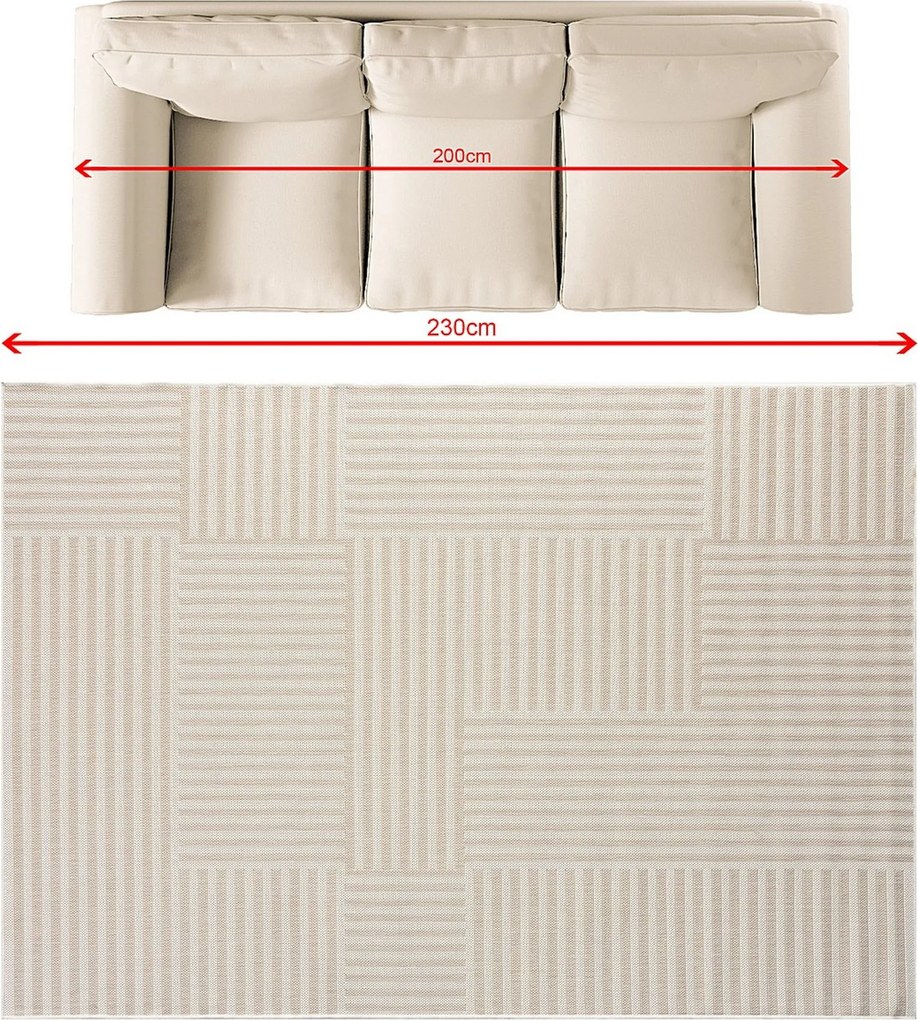 Dywan Mellow Beige I 160x230 cm
