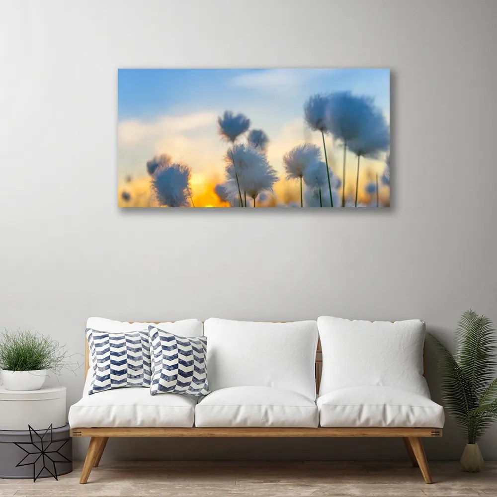 Obraz canvas Romantyczna Natura w Kwiatach