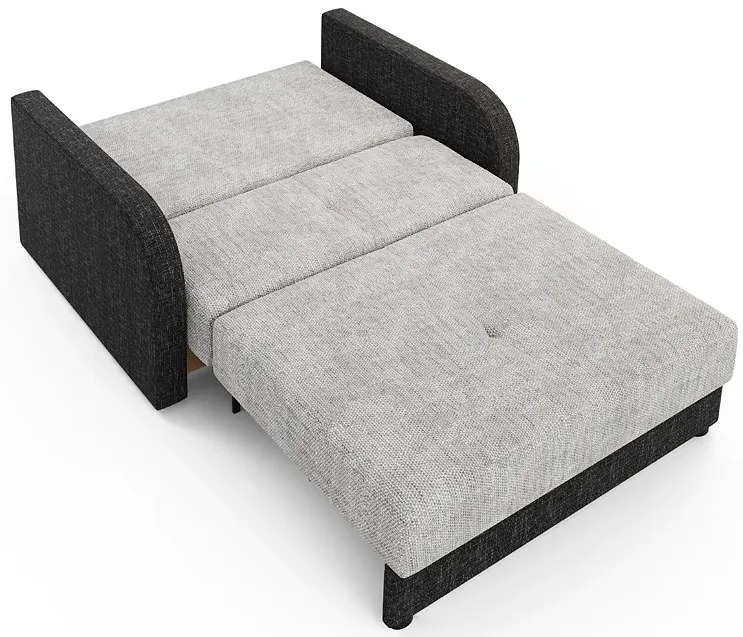 Sofa rozkładana popiel + grafit C1-E43