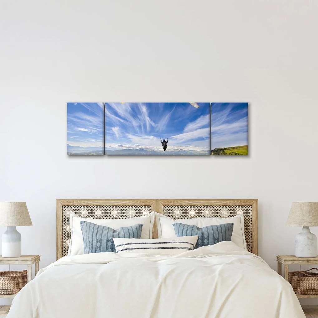 Obraz - Paralotniarstwo (170x50 cm)
