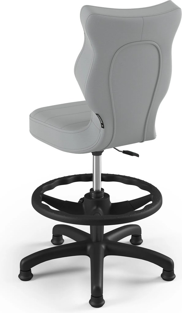 Krzesło dziecięce Petit czarny Velvet 03 rozmiar 4 (133-159 cm) WK+P