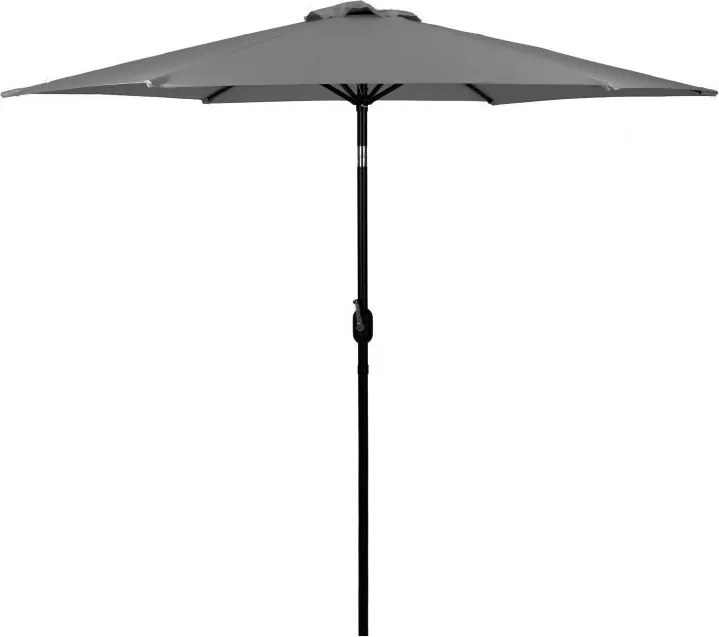 Duży parasol ogrodowy łamany, skośny SL-UM003C, szary