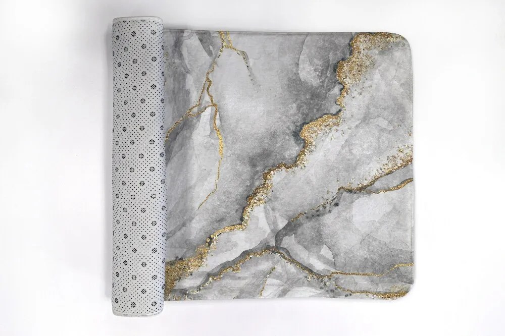 Antypoślizgowy dywanik łazienkowy Antypoślizgowy dywanik łazienkowy Szary marmur