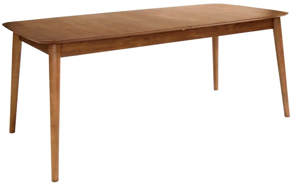 Rozkładany stół z dodatkowym blatem w dekorze orzecha 90x180 cm Montreux – Actona