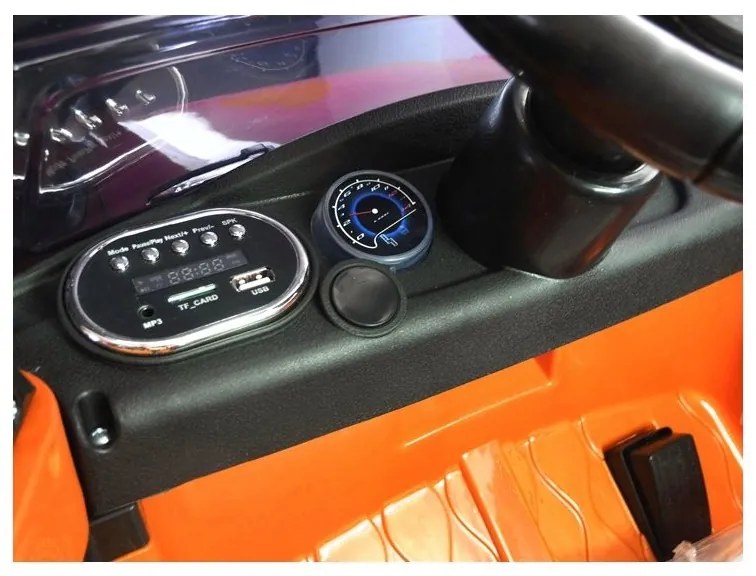 Auto na akumulator hl1638 pomarańczowe