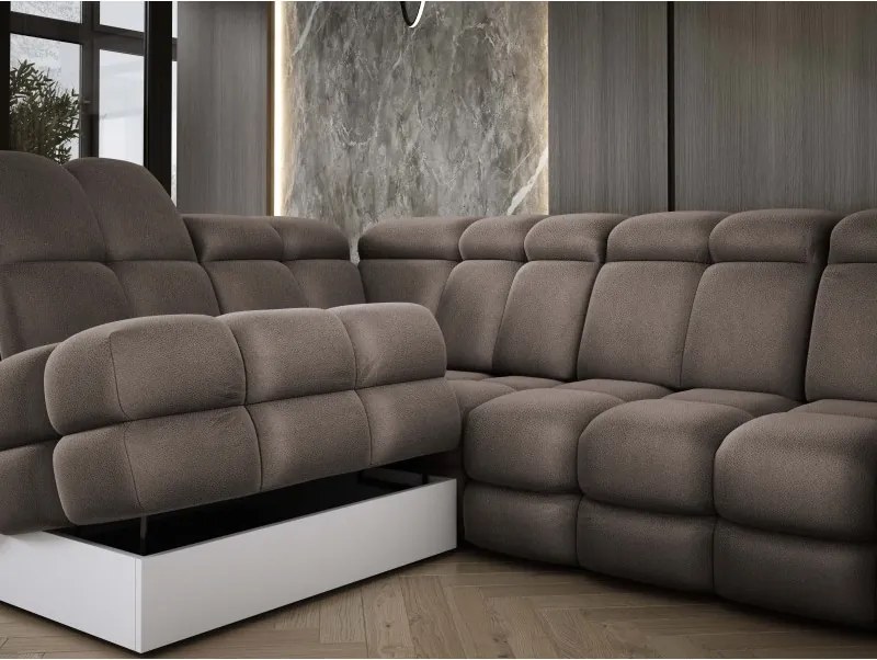 Narożnik TOLLO L z elektryczną regulacją siedziska WERSAL