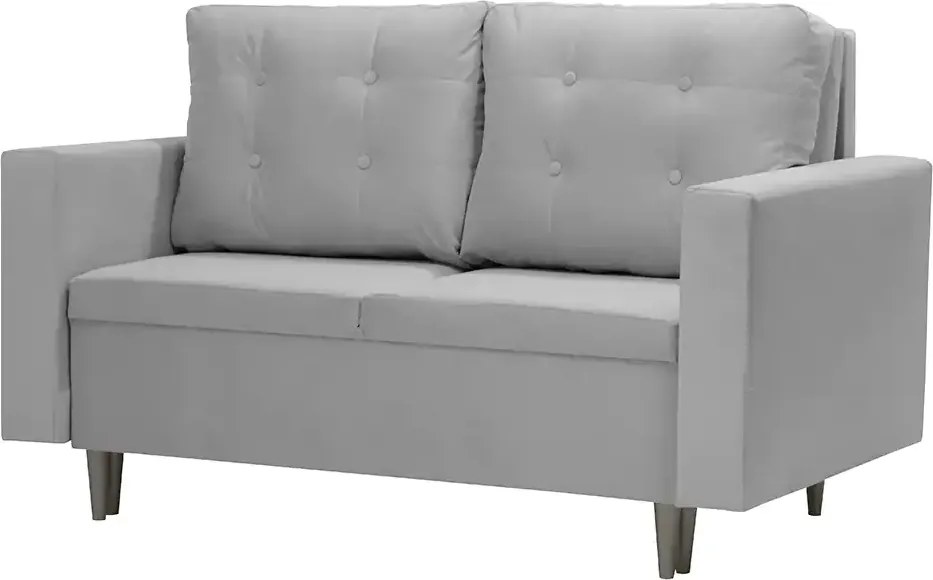 Sofa rozkładana 2os z funkcją spania GUEST Jasny szary
