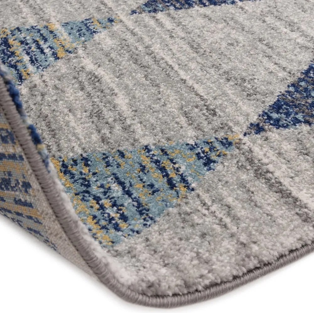 Niebieski dywan 120x170 cm Muse Harlequin Blue – Asiatic Carpets