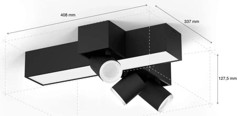 Inteligentna lampa punktowa z gwintem GU10 Centris – Philips Hue