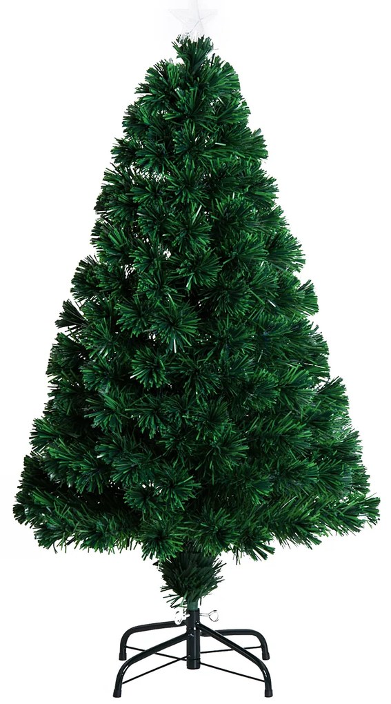 Choinka sztuczna zielona 120 cm homcom