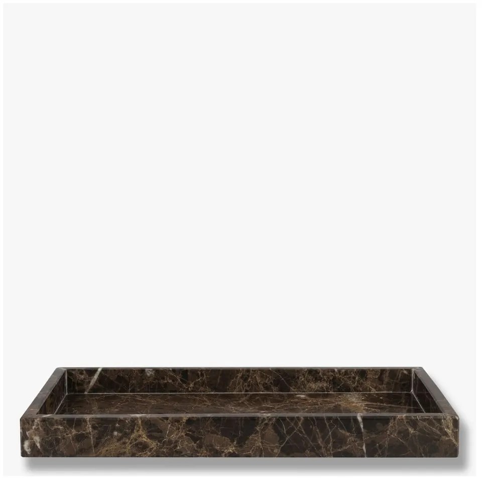 Marmurowa taca dekoracyjna 16x31 cm Marble – Mette Ditmer Denmark