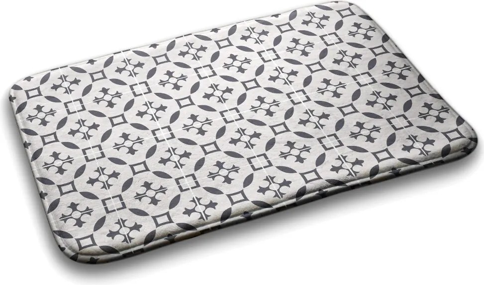 Dywanik do łazienki Dywanik do łazienki Brązowe wzory