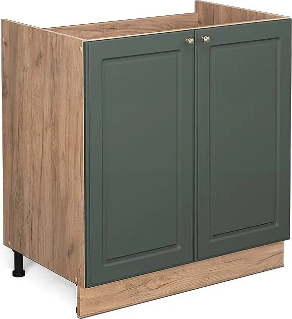 Szafka pod zlew green gold country 80x51.6x82 fame-line