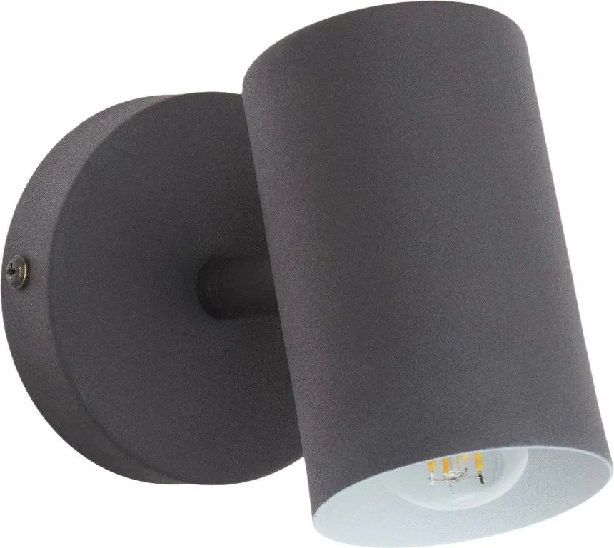 Czarny metalowy kinkiet Manie – Kave Home