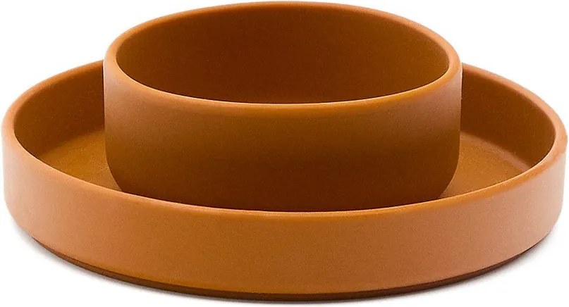 Silikonowy zestaw naczyń dla dzieci 2 szt. Lili – Kave Home