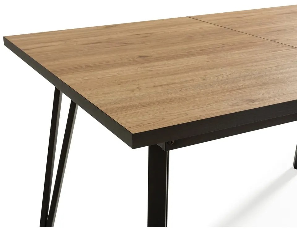 Stół z blatem w dekorze dębu 90x140 cm Cleo – Marckeric