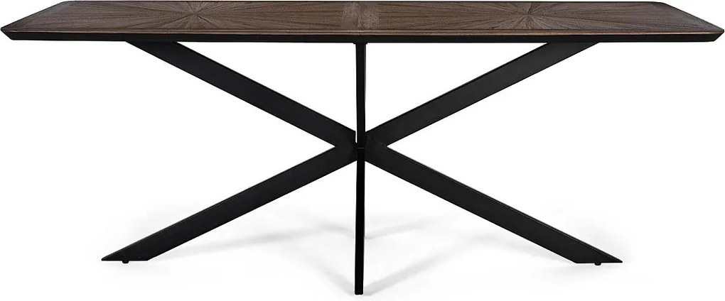 Table à manger in recycling teck wood 200 cm