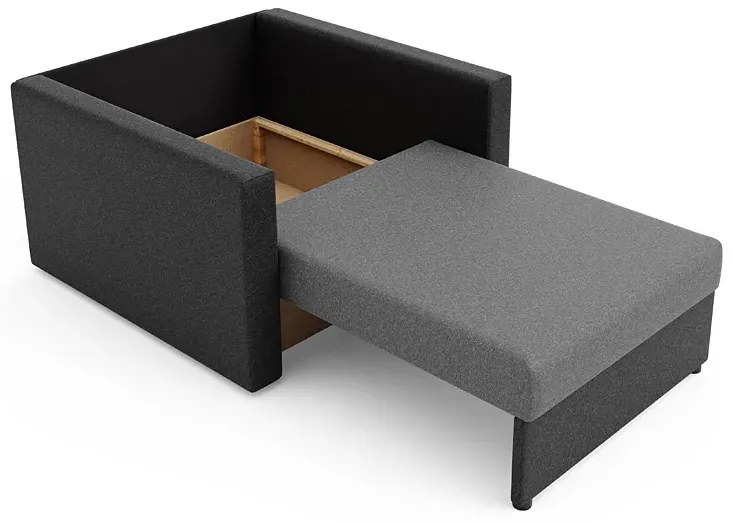 Sofa amerykanka szary + grafit A7-S85