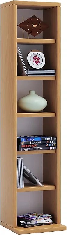 Wood CD DVD Storage Shelf Elementa