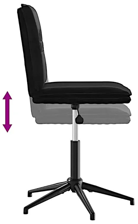 Eleganckie krzesło jadalniane czarne M3-K78