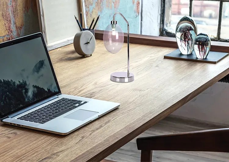 Lampa stolowa ze szklanym kloszem - W5-G37