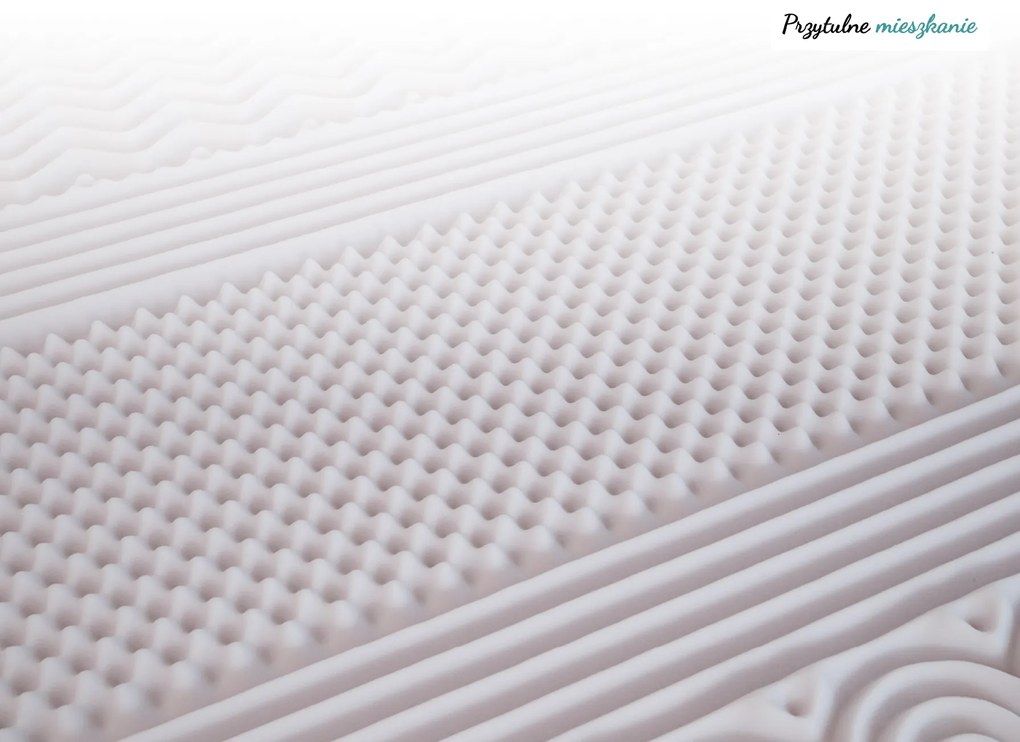 Piankowy materac DELUXE 160 x 200 cm Ochrona materaca: W TYM ochraniacz na materac