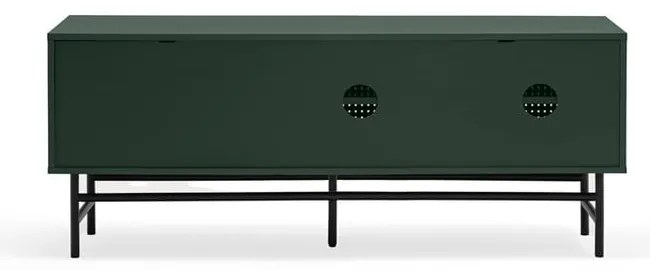 Ciemnozielona szafka pod TV 140x52 cm Punto – Teulat