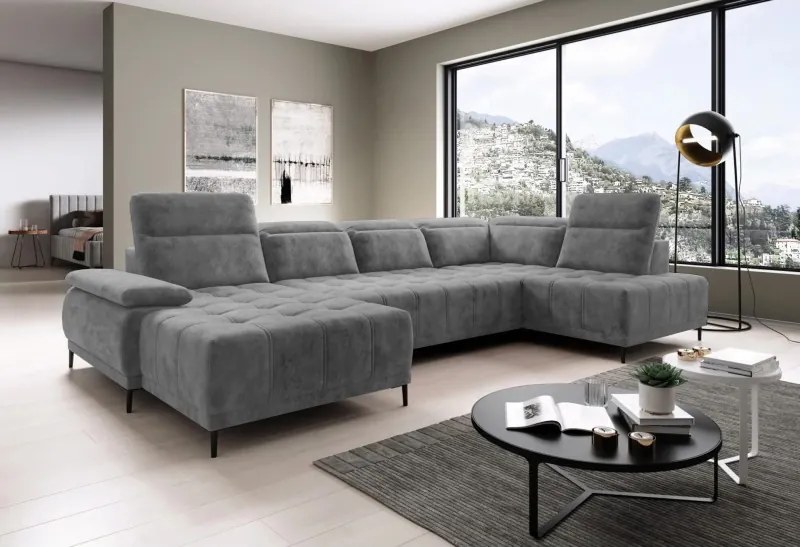 Narożnik FOCUS XL z elektryczną regulacją siedziska WERSAL