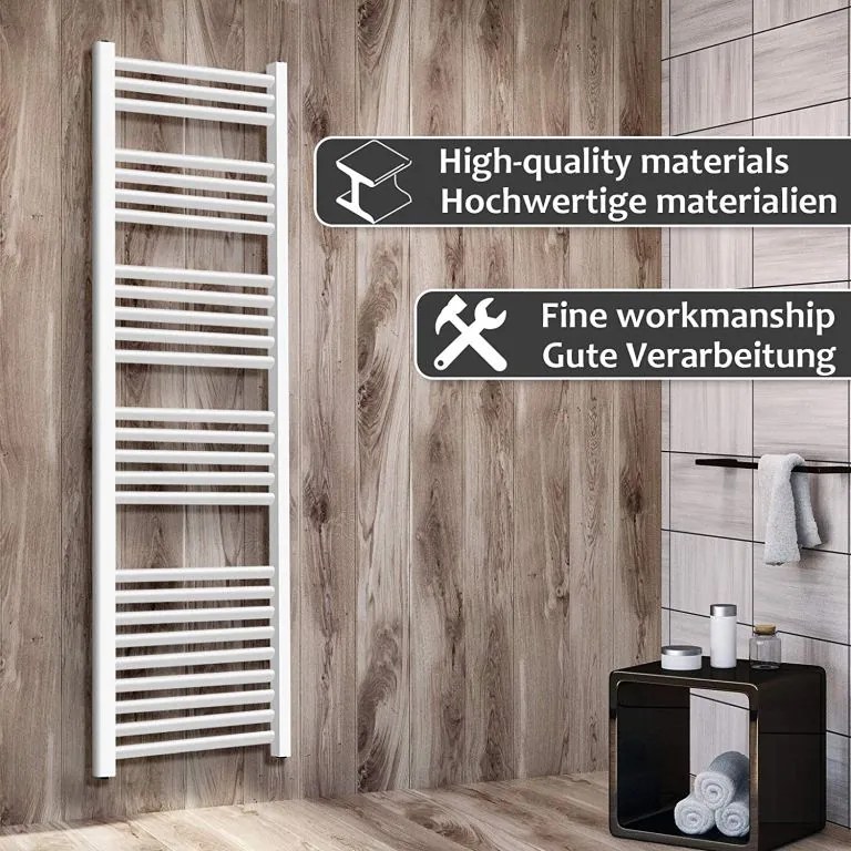 Grzejnik łazienkowy 1600 x 600 mm, biały