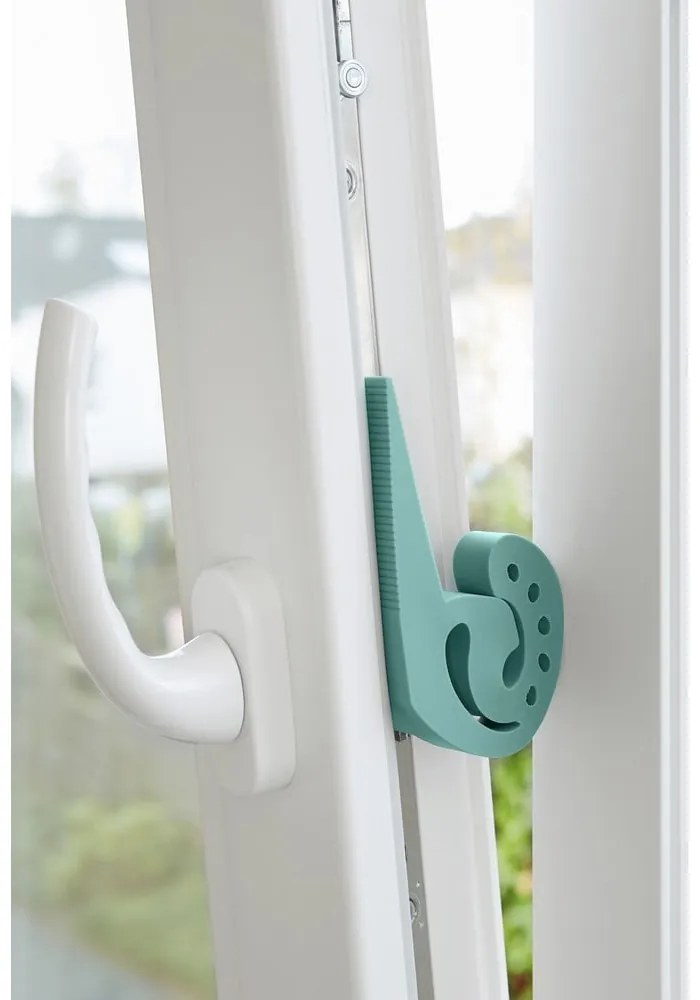 Zielony stoper do drzwi i okien Wenko Multi-STOP®
