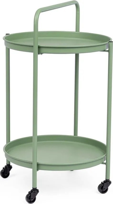 Stalowy barek na kółkach ø 44,5 cm Austin – Yes Everyday