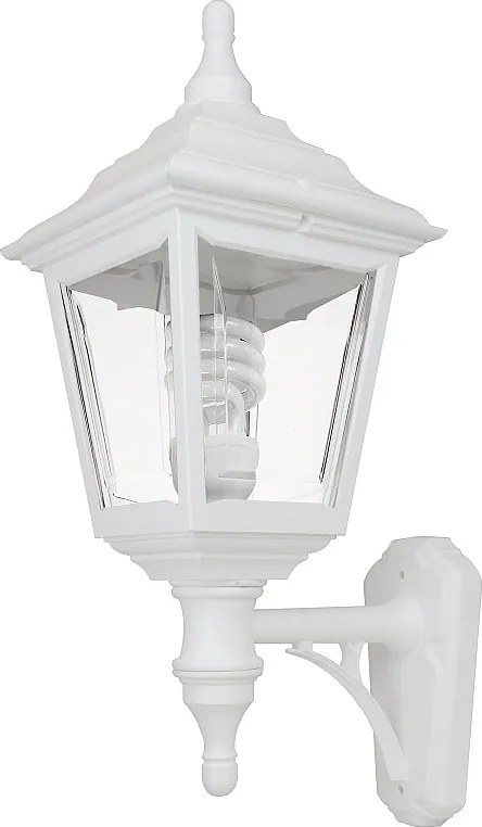 Kinkiet CLIC CLAC 4 styl klasyczny - wys. 45 cm x szer. 32 cm - E27 42W - poliamid - ip44 - bia?y