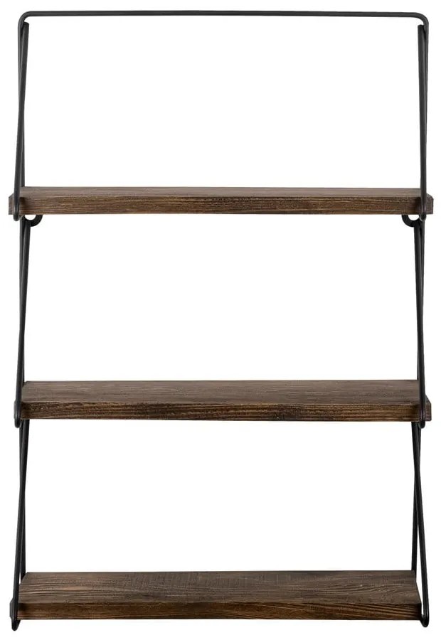 Wielopoziomowa półka z litego drewna świerkowego 40 cm Violaceae – Kalune Design