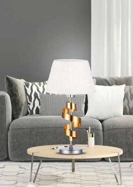 Rustykalna lampa stołowa - 5X K293 A6-Z85