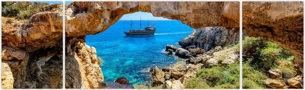 Obraz - Cape Greco (170x50 cm)