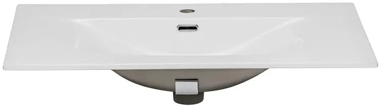 Biała ceramiczna umywalka meblowa G5-S39