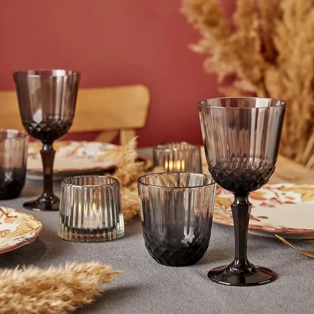 Szklanka ze szkła w kolorze dymu, 320 ml, S