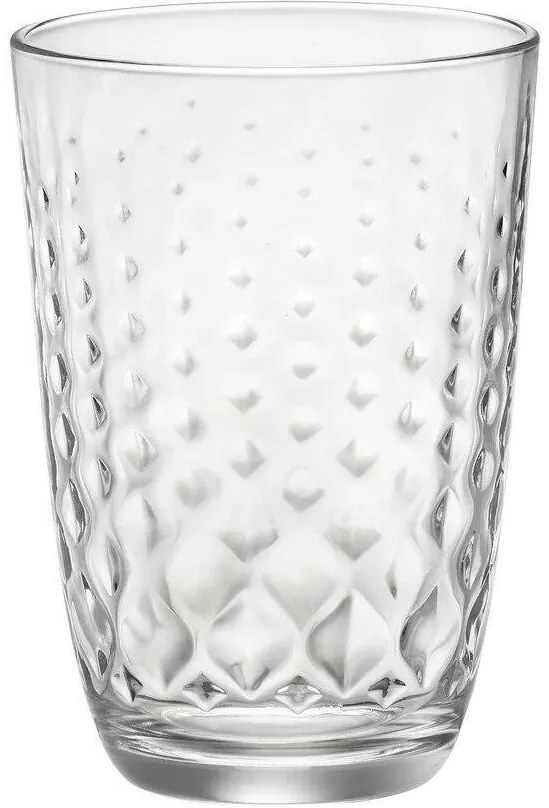 Bormioli Rocco 6-częściowy zestaw szklanek Glit, 380 ml, 380 ml