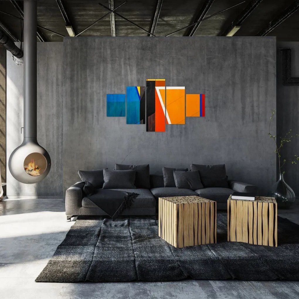 Obraz - Geometria (125x70 cm)