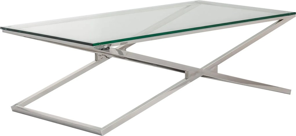 Ława Flavio silver 130x70x41cm