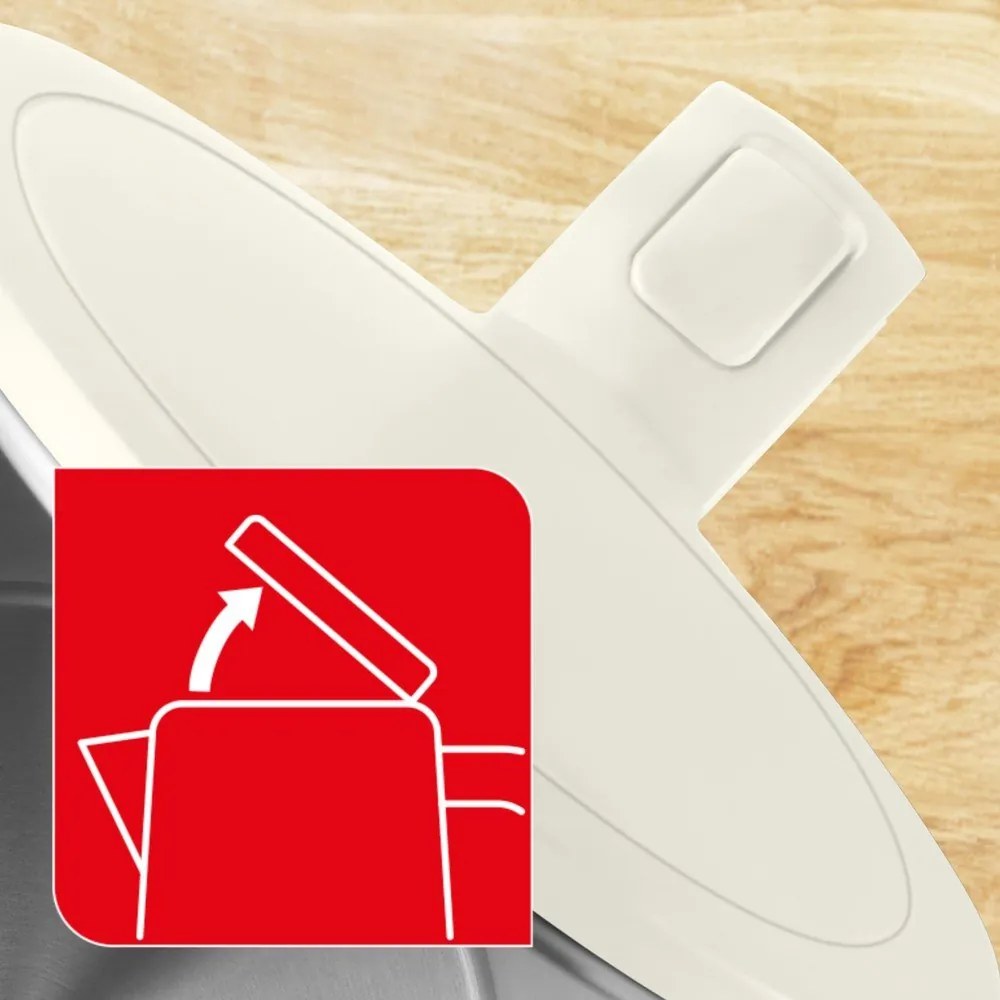 Kremowy czajnik elektryczny 1,5 l Thermo Protect KO140AE0 – Tefal