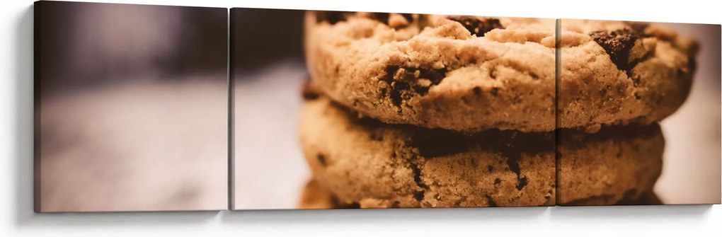 Obraz plików cookie (170x50 cm)