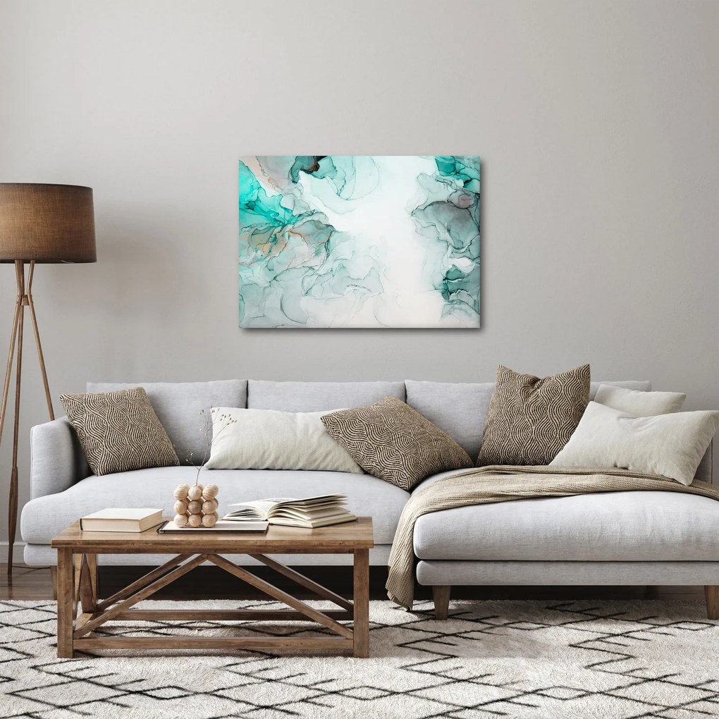Obraz - Atramentowa abstraakcja 2 (70x50 cm)