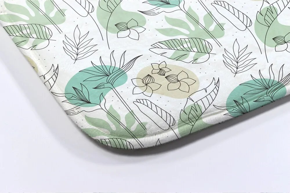 Dywanik antypoślizgowy do łazienki Dywanik antypoślizgowy do łazienki Rośliny