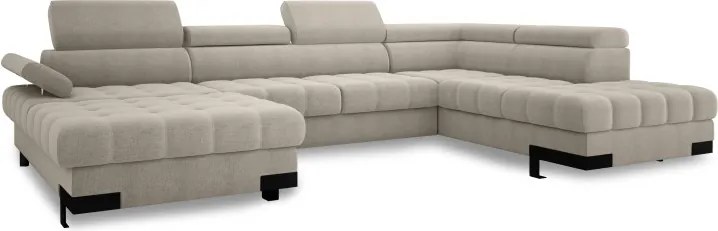 Narożnik SELVA XL Prawostronny z funkcją spania i pojemnikiem AUSTIN 02 WERSAL