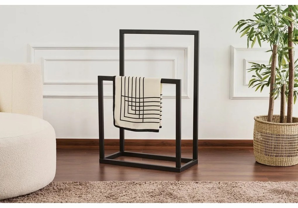 Stojak na ręczniki Ged Black